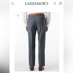 Ballin Modern Fit  Mens 34W Soho Light Blue Checkered Pants